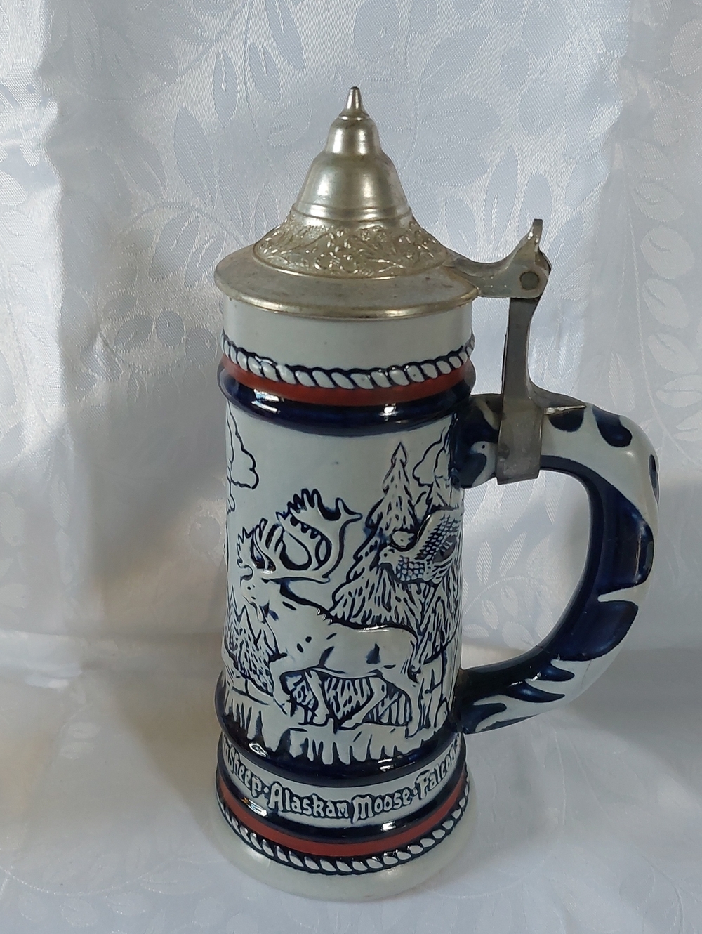 AVON 1977 BEER STEIN Handcrafted In Brazil Moose